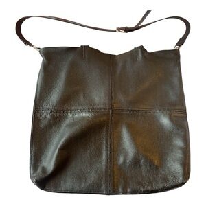 ZARA 100% leather bag